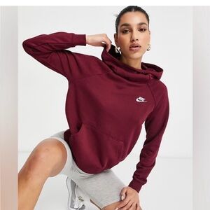 Nike XS Burgundy Athleisure Hoodie